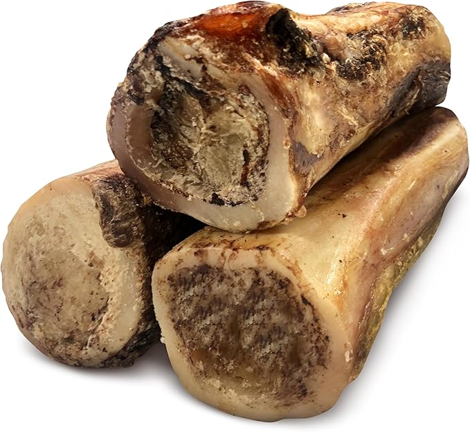 Beef Bone Marrow Dog Treats - Long Lasting Dog Bones for Aggressive Chewers - All-Natural Marrows Treats for Dogs - High-Protein Marrow Bones for Dogs Small, Medium, Large &amp; Extra Large