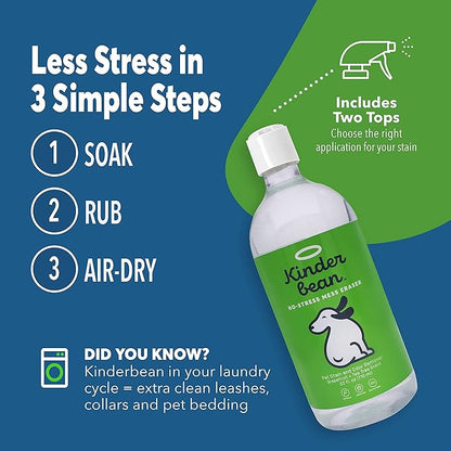 Dog &amp; Cat Urine Stain and Odor Eliminator for Carpet, Upholstery, Hard Floors - 2-Pack 32 oz., Grapefruit &amp; Thyme Scent, Enzyme Bio-Active Formula with Squeeze and Spray Top