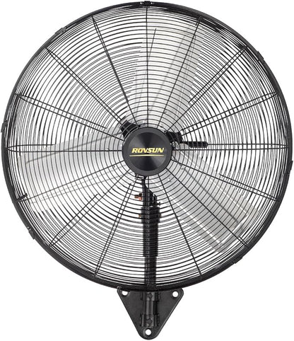 ROVSUN 20" Wall Mounted Fan, High Velocity Industrial Wall Fan, Max 4710 CFM and Wide Angle Oscillating, Commercial Ventilation Use, Suit for Garage, Shop, Greenhouse, Gym