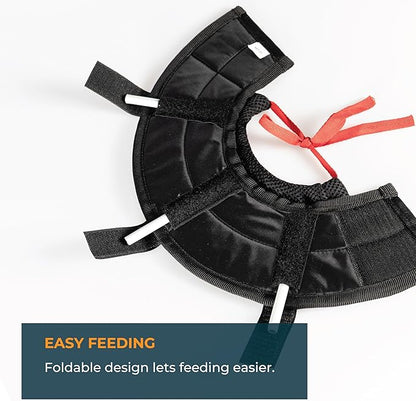 Cat Cone Collar - Soft Adjustable Cat Elizabethan Healing Collar – Lightweight Wound‑Protection Neck Cone for Licking/Biting Prevention, Fits Neck 6.5″–10.5″, Ideal Post‑Surgery &amp; Injury Care