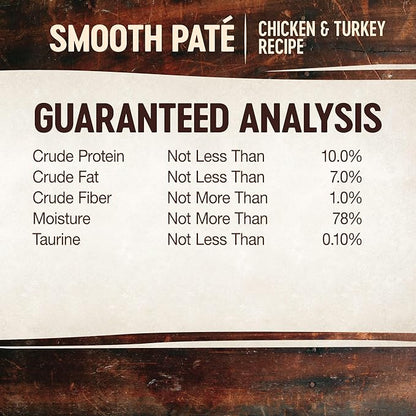 Wellness CORE Tiny Tasters Pate Adult Wet Cat Food, Natural, Protein-Rich, Grain Free, 1.75 Ounce Pouch, 12 Pack (Chicken &amp; Turkey)