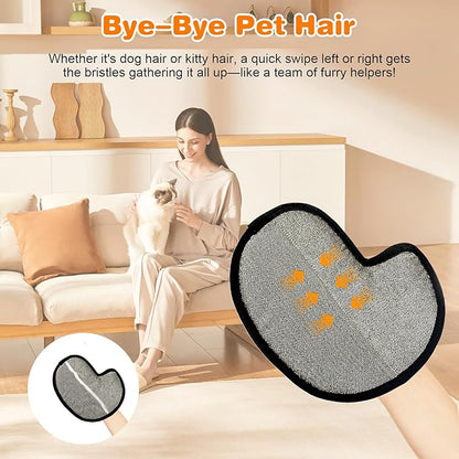 Pet Hair Removal Gloves, Electrostatic Pet Hair Remover Glove for Cats &amp; Dogs