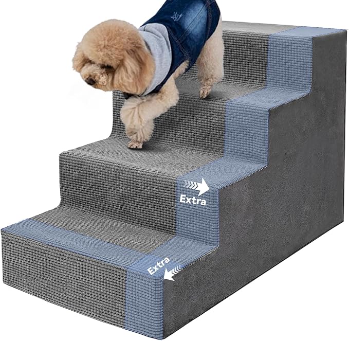 Niubya Dog Stairs for Small Dogs and Cats,18&