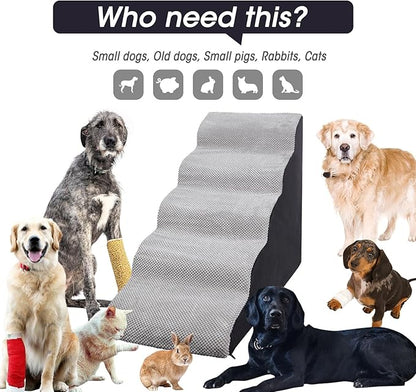 Dog Stairs&amp;Steps for High Beds Up to 28&