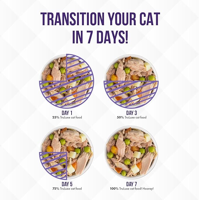 Weruva TruLuxe Cat Food, Mediterranean Harvest with Tuna Whole Meat &amp; Veggies in Gravy, 3oz (Pack of 24)