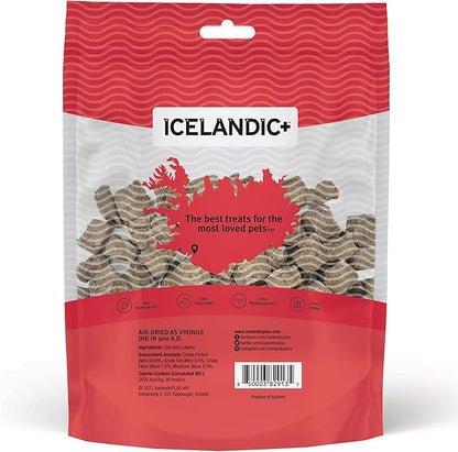 Icelandic+ Cod &amp; Lobster Combo Bites Dog Treat 3.0-oz Bag