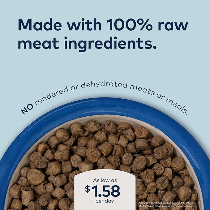 ZIWI Peak Steam &amp; Dried Cat Food – Cage-Free Chicken w/Whole Mackerel - High Protein, Skin &amp; Coat Health, Low Carb, for All Life Stages (28.8oz)