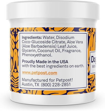 Petpost | Dog Ear Cleaner Wipes - Ultra Soft Cotton Pads in Coconut Oil Aloe Solution - Dog Ear Rinse &amp; Cleanser 100 ct.