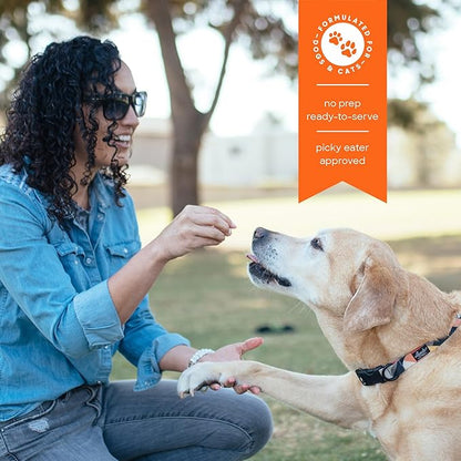 Smallbatch Freeze Dried Dog Treats, Superfood Food Topper Chicken Bites for Dogs &amp; Cats, Probiotics, Organic Ingredients, High Protein, Grain Free Healthy Treat Food Topper, Made in the USA, 18 oz Bag