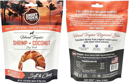 Smart Cookie All Natural Soft Dog Treats - 5 Flavor Variety Pack (5oz Each) - Healthy Dog Treats for Dogs &amp; Puppies with Allergies, Sensitive Stomachs - Chewy, Grain Free, Made in USA