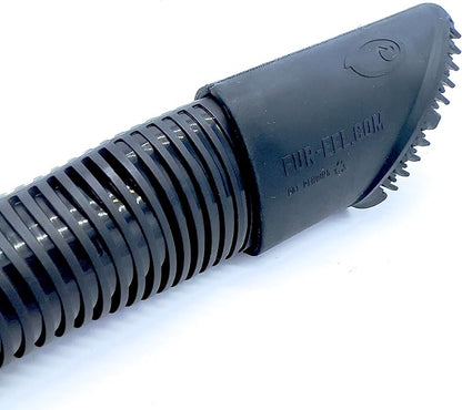 Buff Brite Pet Grooming Tool Fur-EEL FANG PRO Cat &amp; Dog Hair Remover, Black