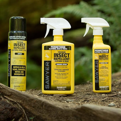 Sawyer Products Premium Permethrin Insect Repellent for Clothing, Gear &amp; Tents