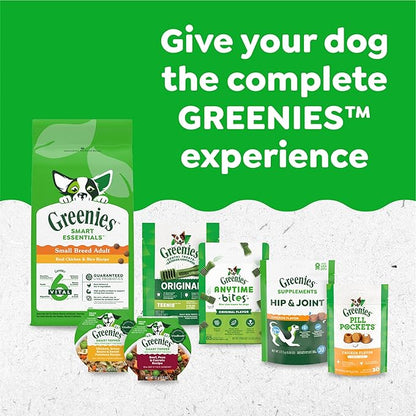 Greenies Original Teenie Dental Dog Treats, (4) 65 ct Packs (260 Treats)