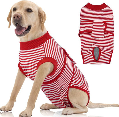 FUAMEY Dog Recovery Suit Male,Dogs Surgery Neuter Suits Puppy Spay Shirts for Female Protect Dog&