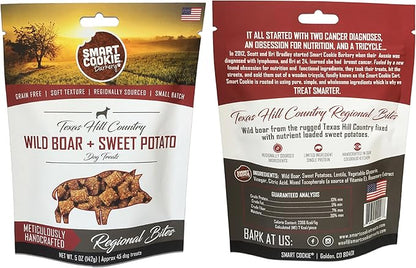 Smart Cookie All Natural Soft Dog Treats - 5 Flavor Variety Pack (5oz Each) - Healthy Dog Treats for Dogs &amp; Puppies with Allergies, Sensitive Stomachs - Chewy, Grain Free, Made in USA