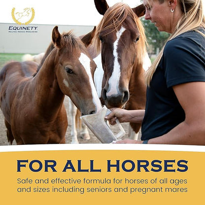 100-Day Supply Horse XL Supplements – Horse Care Weight Gain Supplement W/ 8 Amino Acids - No Soy or Sugar Coat Defense for Horses - Joint Supplement, Equine Supplies &amp; Hoof Supplements