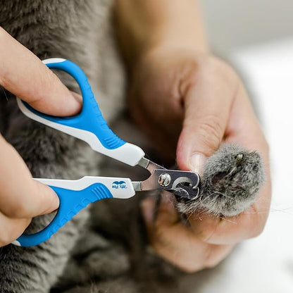 Mr. Pen Cat Nail Trimmer - Blue &amp; White, Cat &amp; Kitten Nail Clipper, Pet Claw Trimmer for Small Dogs