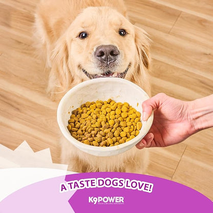 K9 Power Digest Forte for Dogs 1lb – Digestive, Immunity &amp; Calming Support - Enhances Nutrient Absorption - Balances Gut Flora - Eases Discomfort &amp; Boost Mood - Pack of 2