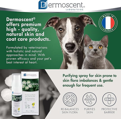 Dermoscent PYOclean® Spray for Dogs &amp; Cats 50 ml (1.66 fl. oz.)