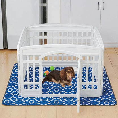 LOOBANI Washable Pee Pads for Dogs 31"x 36": 2 Pack Super Absorbent Reusable Puppy Pads Leakproof Whelping Pad Dog Playpen Mat, Waterproof Non-Slip Dog Training Pads for Floor, Crate, Potty