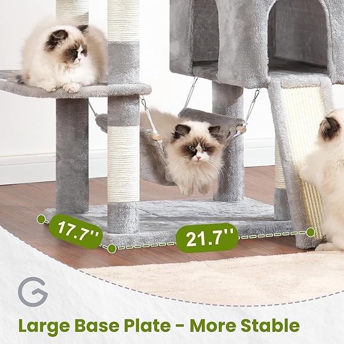 Cat Tree for Indoor Cats, 71&