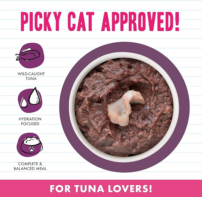 Weruva Best Feline Friend (B.F.F.) Tuna &amp; Tilapia Twosome with Tuna &amp; Tilapia in Gelée Cat Food, 5.5oz Can (Pack of 24)