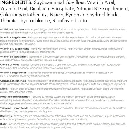 Chinchilla Booster (2 oz.) - Complete Multivitamin - Powdered Vitamin &amp; Mineral Supplement for Pet Chinchillas