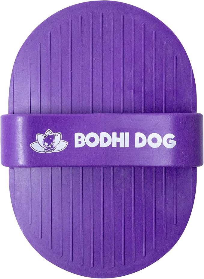 Bodhi Dog Shampoo Brush - Pet Grooming &amp; Bath Supplies for Dogs and Cats - Bath Brush for Long &amp; Short Hair - Premium Scrubber for Shower, Bathing &amp; Massage (Two Pack, Purple)