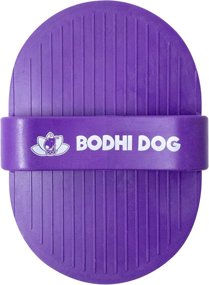 Bodhi Dog Shampoo Brush - Pet Grooming &amp; Bath Supplies for Dogs and Cats - Bath Brush for Long &amp; Short Hair - Premium Scrubber for Shower, Bathing &amp; Massage (Two Pack, Purple)