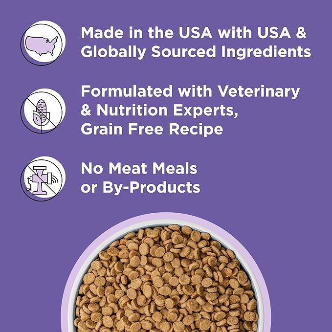 BIXBI Rawbble Dry Dog Food, Lamb, 4 lbs - USA Made with Fresh Meat - No Meat Meal &amp; No Corn, Soy or Wheat - Freeze Dried Raw Coated Dog Food - Minimally Processed for Superior Digestibility