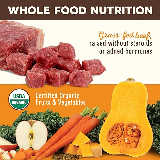 Primal Freeze Dried Raw Dog Food Nuggets, Beef, Complete &amp; Balanced Meal, Also Use as Topper or Treat, Premium, Healthy, Grain Free, High Protein Raw Dog Food, 5.5 oz
