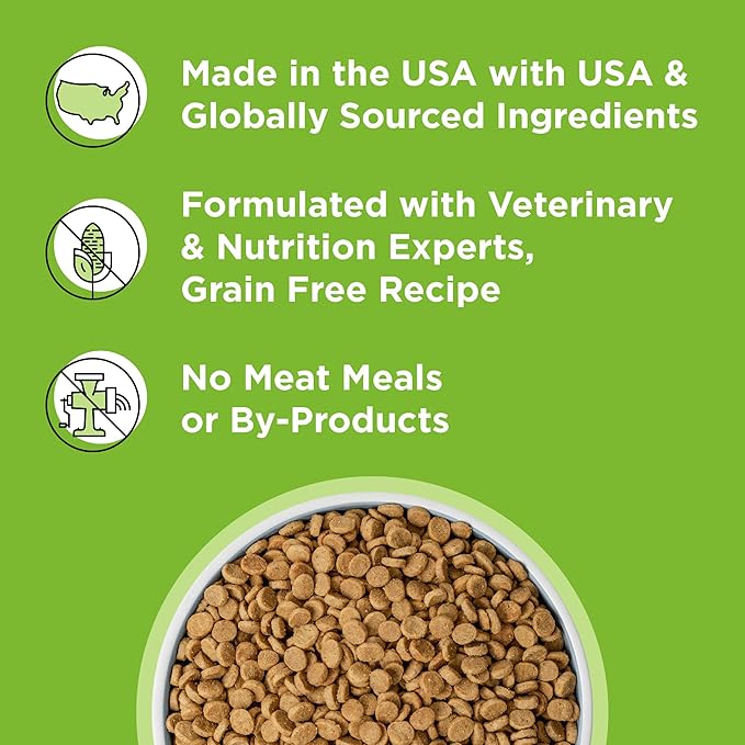 BIXBI Rawbble Dry Dog Food, Pork, 4 lbs - USA Made with Fresh Meat - No Meat Meal &amp; No Corn, Soy or Wheat - Freeze Dried Raw Coated Dog Food - Minimally Processed for Superior Digestibility