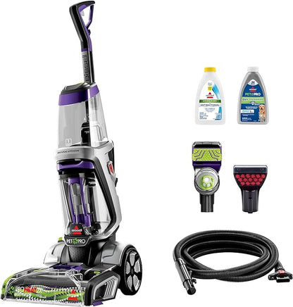 BISSELL ProHeat 2X Revolution Pet Pro Plus, 3588F, Upright Deep Cleaner, 30-minute Dry Time, Dual Dirt Lifter Powerbrush, Hose &amp; Tool Attachment, Pet Upholstery Tool and Tough Stain Tool Included