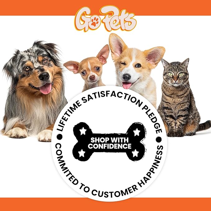 GoPets Nail Clipper for Large Sized Pets, Quick Sensor Safety Guard, Heavy Duty Trimmer for Thick Nails, Stainless Steel Blades, Grooming Tool for Dogs &amp; Cats, Non-Slip Handle, Built-in Nail File