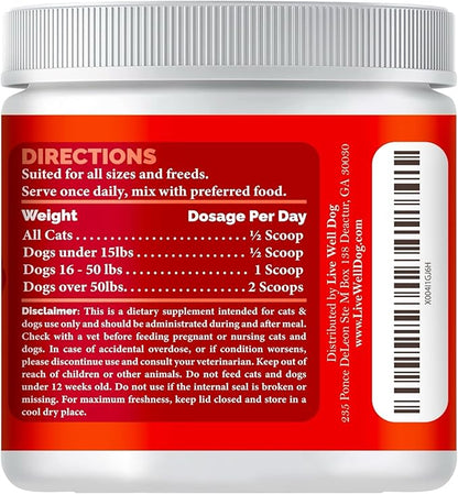 Heart Formula for Dogs &amp; Cats 6.35 oz, 180g