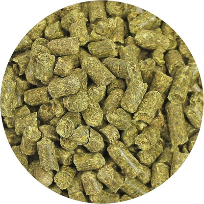 Timothy Pellets (4 lb.) - 100% All Natural, High Fiber, Sun Cured Timothy Hay Grass Food &amp; Treat - Rabbits, Guinea Pigs, Chinchillas, Degus, Prairie Dogs, Tortoises, Hamsters, Gerbils, Rats