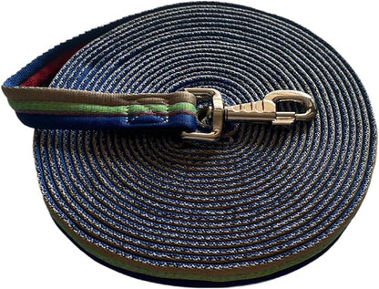 Premium Horse Training Lunge Line with Alloy Trigger Buckle for Accurate Equestrian Training of 26 Foot (8 Meters)