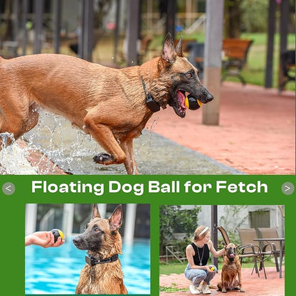 Squeaky Floating Dog Toy – Interactive Water Ball for Fetch &amp; Pool Play, Durable Cognitive Ball for Smart Dogs,Ideal for Medium &amp; Large Dogs