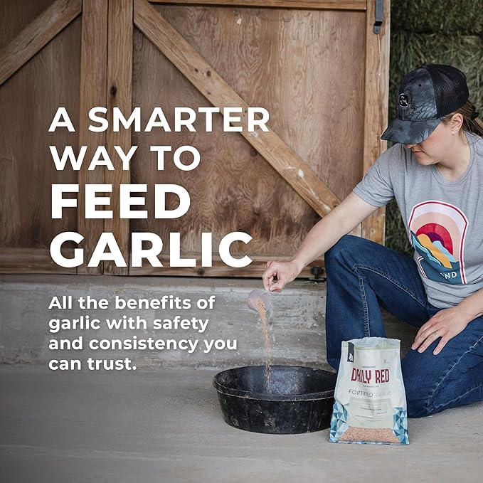 Daily Red Fortified w/Garlic - Horse Vitamin &amp; Mineral Supplement 5 lb Pouch