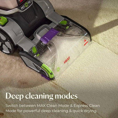 BISSELL ProHeat 2X Revolution Pet Pro Plus, 3588F, Upright Deep Cleaner, 30-minute Dry Time, Dual Dirt Lifter Powerbrush, Hose &amp; Tool Attachment, Pet Upholstery Tool and Tough Stain Tool Included