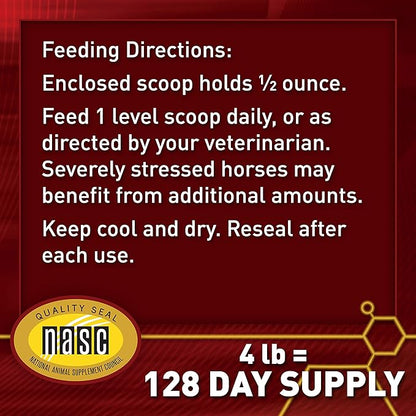 Pro E-5000 Premium Quality Horse Vitamin E, 4 lbs., 128-Day Supply