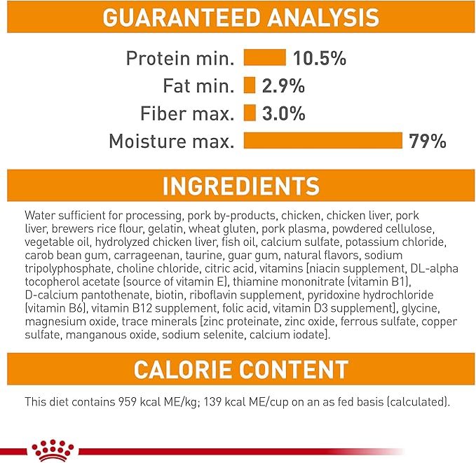 Royal Canin Feline Care Nutrition Hair &amp; Skin Care Loaf in Sauce Canned Cat Food, 5.1 oz can (24-count)