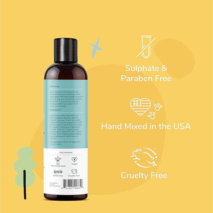 kin+kind Cat &amp; Dog Conditioner with Shea Butter All-Natural Formula with Betaine &amp; Aloe Moisturize &amp; Restore Coat for Dogs and Cats Shed Defender &amp; Coat Defense Pet Defender S 12 fl oz Made in USA