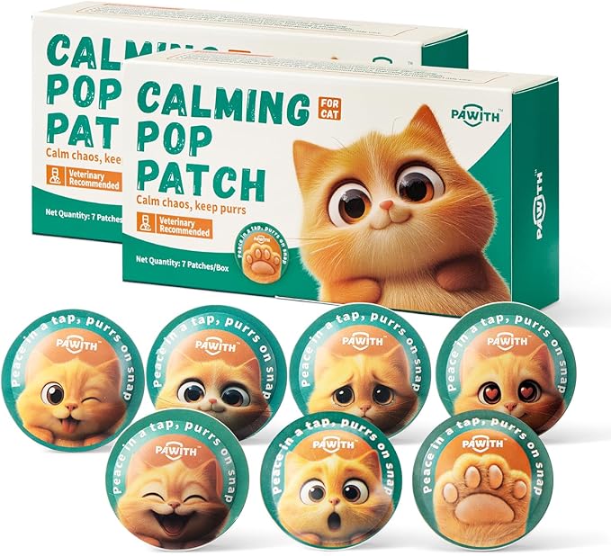 Cat Calming Diffuser – for Travel, Car &amp; Home Use, Pheromone Diffuser for Cats &amp; Kittens to Reduce Anxiety and Stress, No Electricity Needed, Long-Lasting Calming Support (2 Pack)