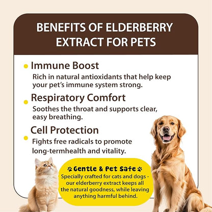 Cough Medicine for Dogs &amp; Cats, Respiratory Infection Support - Sneezing Relief &amp; Kennel Cough Treatment - Pet Asthma Support - Made with Natural Ingredients in The USA (4oz)