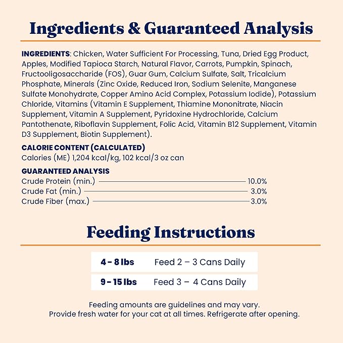 Solid Gold Wet Food Pate Flavorful Feast - 3 Count Sample Pack - Canned Cat Food Made with Real Chicken - Grain Free for Sensitive Stomach &amp; Healthy Living