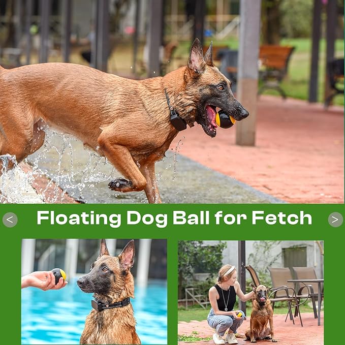 Interactive Squeaky Dog Toys Balls – Durable Rubber Dog Toy for Aggressive Chewers,High Bounce Dog Ball &amp; Floating Fetch Ball,Indestructible Chew Toy for Medium &amp; Large Dogs