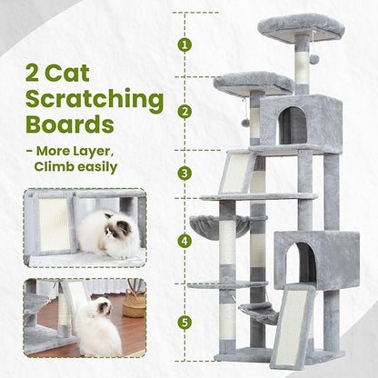 Cat Tree for Indoor Cats, 71&