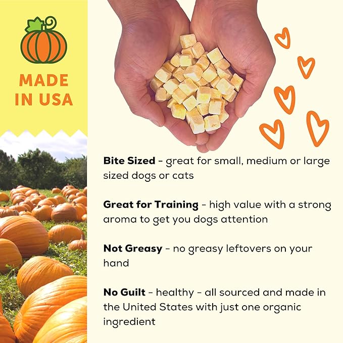 A Better Treat – Organic, Single Ingredient, Freeze Dried Pumpkin, Grass Fed &amp; Finished Beef Liver, Chicken, Sweet Potato, Wild Salmon Dog Treats &amp; Cat Treats | Natural Diabetic Friendly | Made in USA