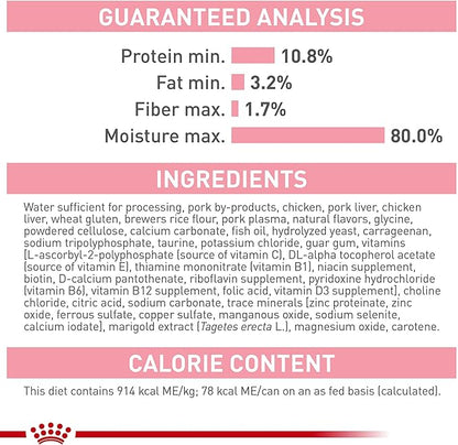 Royal Canin Feline Health Nutrition Kitten Loaf in Sauce Canned Cat Food, 3 oz can (Pack of 24)